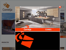 Tablet Screenshot of corretja-sl.com